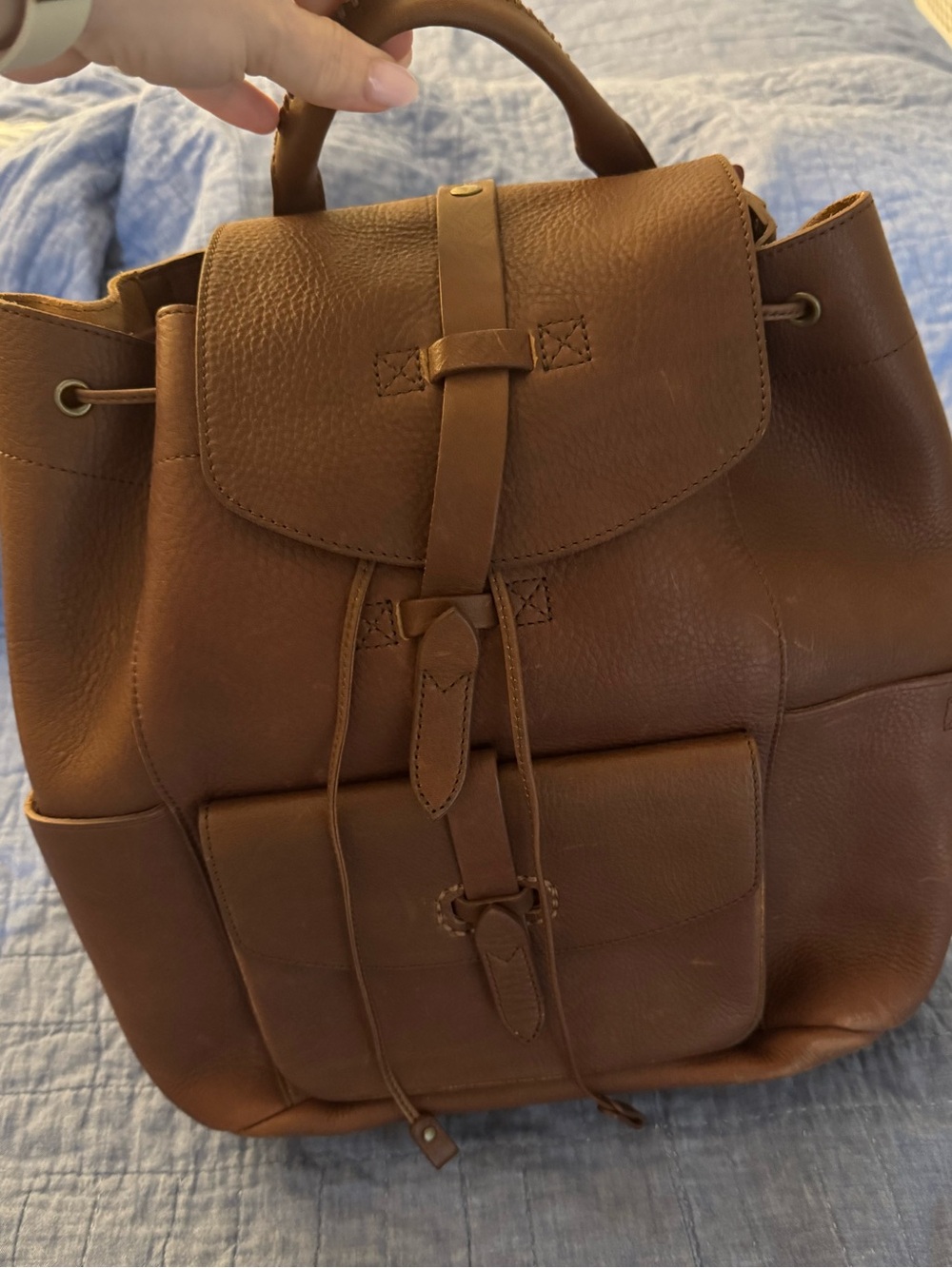 Will Leather Goods Rainier Leather Backpack